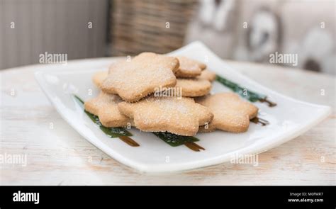 Shortbread - traditional Scottish biscuits Stock Photo - Alamy