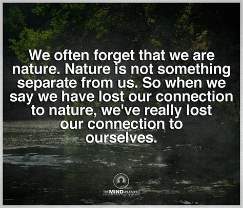 we ARE nature. connection | Nature quotes, Healing thoughts, Sayings