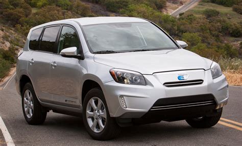 Toyota RAV4 EV - all-electric SUV makes its debut in LA