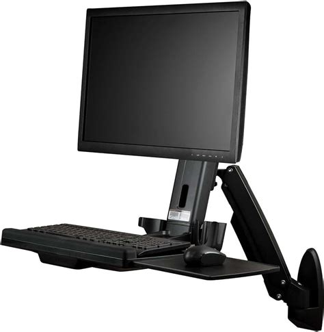 Amazon.com: wall mount keyboard and mouse tray