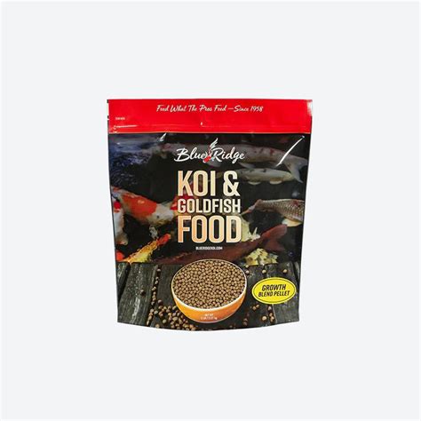 Koi & goldfish food - growth blend pellet - Rail City Garden Center