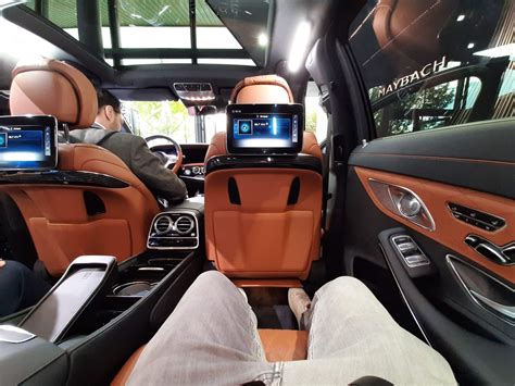 Luxury Mercedes-Maybach S650 interior