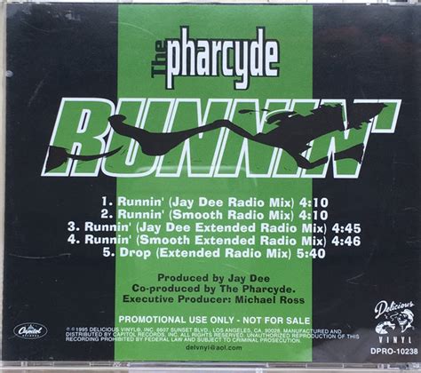 The Pharcyde - Runnin' (1995, CD) | Discogs