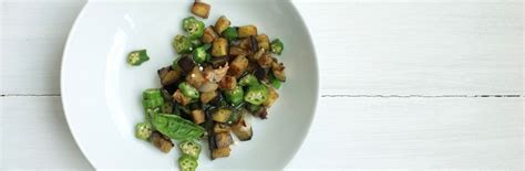 Eggplant & Okra Recipe from Jessica Seinfeld