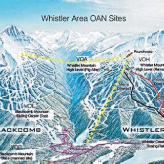 (bottom). A map of the Whistler-Blackcomb area showing some of the... | Download Scientific Diagram