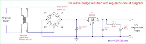 Full Wave Bridge Rectifier Circuit