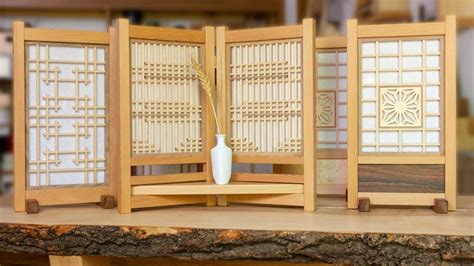 Making Japanese Shoji Screens / Small Decorative Panels - YouTube ...