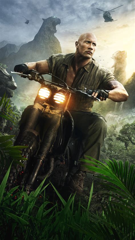 2160x3840 Dwayne Johnson As Dr Smolder Bravestone Jumanji Welcome To The Jungle Sony Xperia X,XZ ...