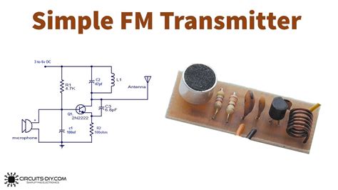 FM Transmitter Circuits in 2023 | Fm transmitters, Transmitter, First ...