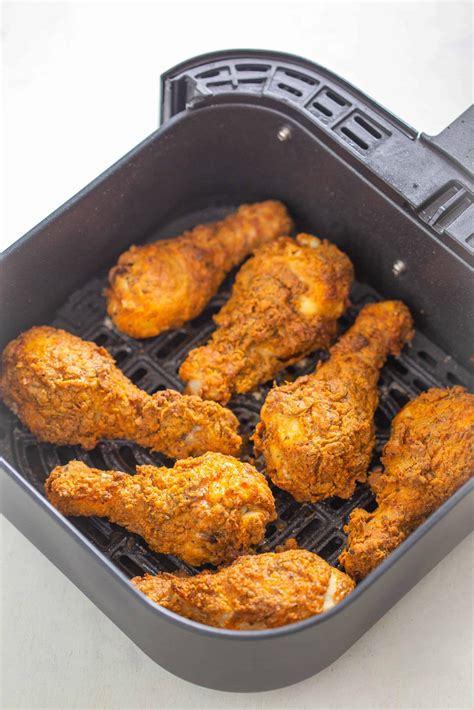 Air fryer KFC Southern Fried Chicken Drumsticks - Pretty Delicious Eats