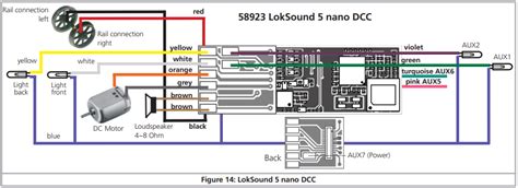 ESU LokSound 58923 Nano DCC Decoder Wiring Diagram | News & Resources