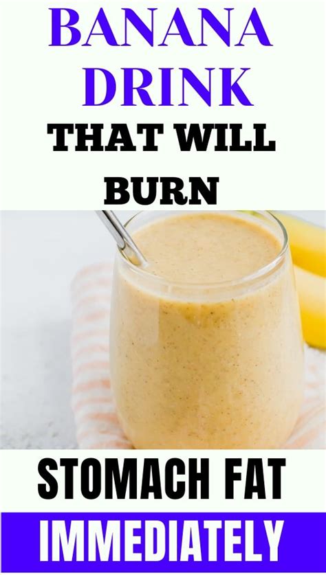 Banana Drink That Will Burn Stomach Fat Immediately | Healthy Life