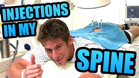 INJECTIONS IN MY SPINE - YouTube