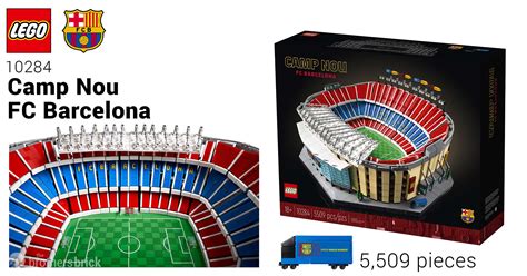 LEGO Creator Expert 10284 Camp Nou FC Barcelona Football Stadium ...