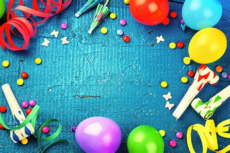 Balloon, birthday, colorful, party, HD wallpaper | Wallpaperbetter