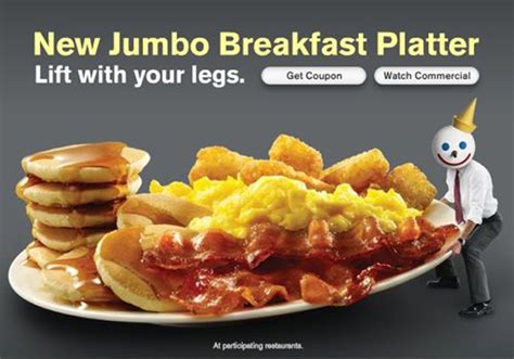 Jack In The Box Debuts Jumbo Breakfast Platter