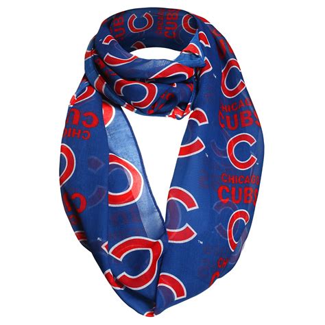 MLB Women's Infinity Scarf - Chicago Cubs