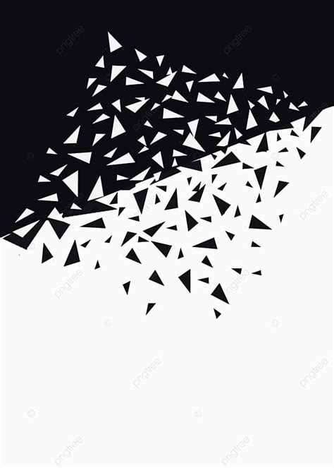 Black And White Broken Abstract Background, Broken, Abstract Background, Broken Abstract ...