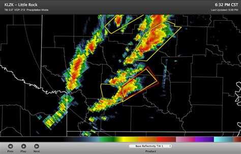 The Weather Centre: Tornado Warning- Camden, Arkansas