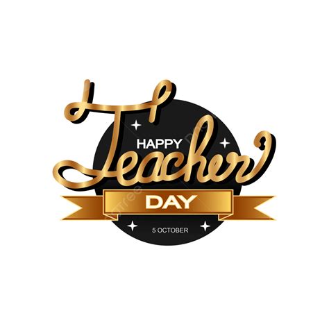 Greeting Of Logo Happy Teacher Day, Teacher Day, Teacher, Happy Teacher ...