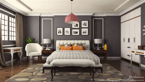 SKETCHUP TEXTURE: FREE 3D MODEL BEDROOM #5 VRAY 1.6 setting