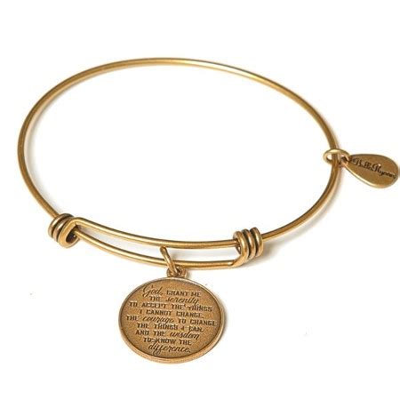 Serenity Prayer, Bangle Bracelet, Gold - Christianbook.com