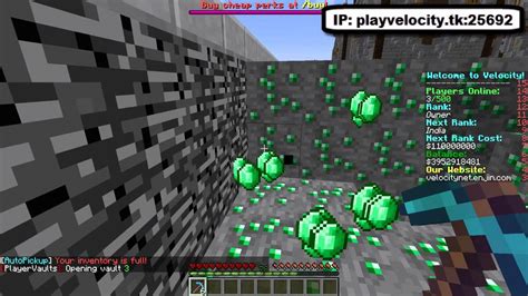 Minecraft: OP Prison Server {Op Mine!} 1.7 - 1.8 - YouTube