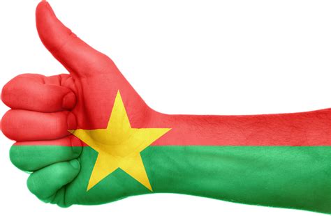 Burkina Faso Flag Map Png E1F