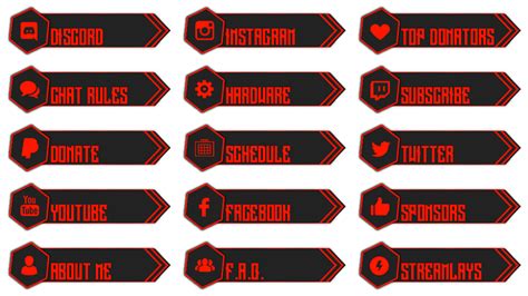 Freedom Twitch Panels Streamlayscom | Banner template, Templates, Logo ...