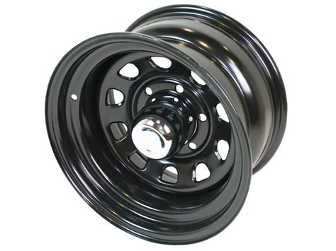 Off Road Black Steel Wheels Pcd 5X120 7"X16" Cb 75 Offset 25 Chunky Set ...