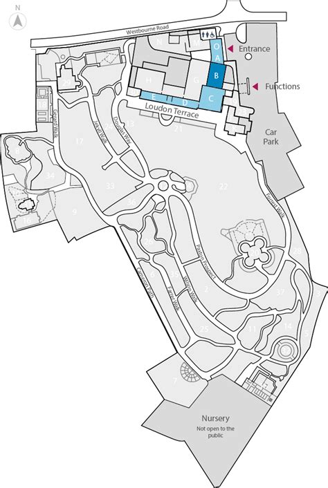 Interactive Map - Birmingham Botanical Gardens