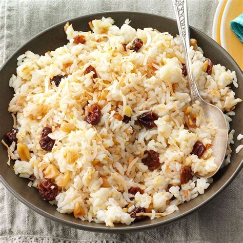 Jasmine Rice with Coconut & Cherries Recipe | Taste of Home