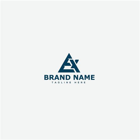 EX Logo Design Template Vector Graphic Branding Element. 11181464 ...