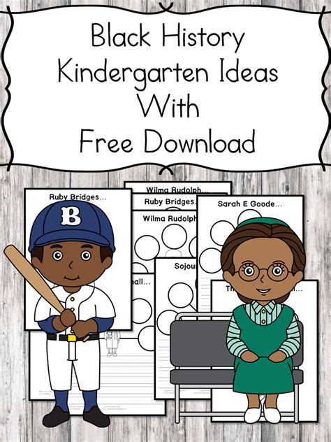 Black History Kindergarten Lesson Plans and Ideas with free download ...