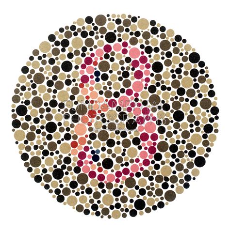 science physics optics pseudoisochromatic color blindness test ...