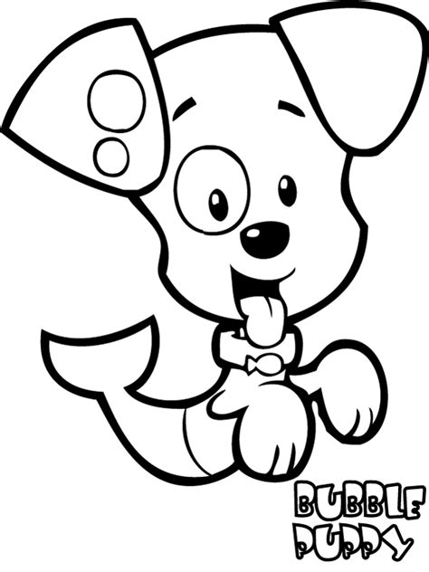 Desenho de Bubble Puppy para colorir - Tudodesenhos