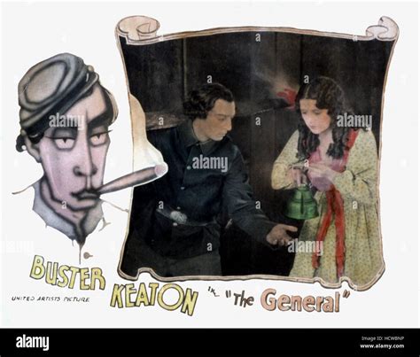 THE GENERAL, Poster Art, Buster Keaton, 1927 Stock Photo - Alamy