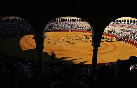 The bullfights of Feria de Abril in Seville, Spain