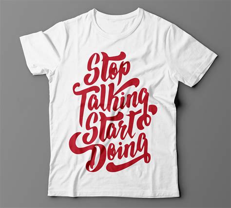 Typography T Shirt Design Template