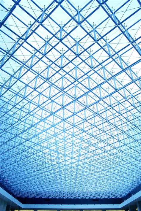 Glass ceiling stock photo. Image of place, pyramidal - 11299704