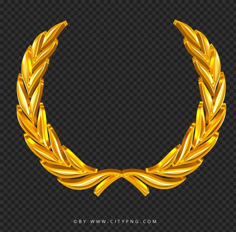 Gold Wreath Laurel HD PNG | Citypng