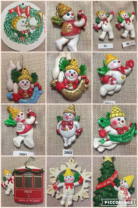 Spirit of Mr Bingle Ornament collection | Christmas door hanger, New orleans christmas, Craft fairs