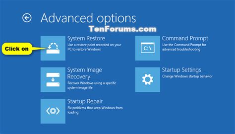 System Restore Windows 10 | Tutorials