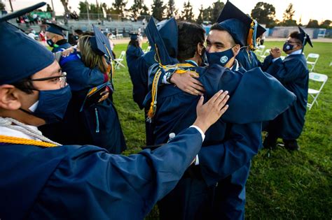 Reseda Charter High seniors celebrate graduation with in-person ...