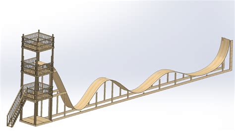 BuildIts in Progress: Roller Coaster Mechanical Design: How to Make Solidworks Really Sad