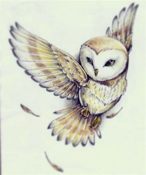 Owl Flying Drawing at GetDrawings | Free download