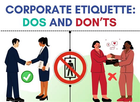 Corporate Etiquette Do's and Don'ts - Anjani B Kuumar