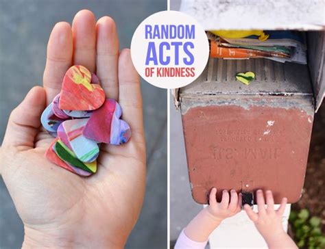 Random Acts of Kindness. Make someone feel special today with this simple art project for kids ...