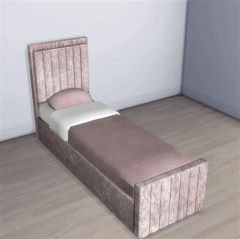 Luxe Child/Single Bed Set | PlatinumLuxeSims on Patreon Sims 4 Children ...