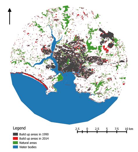 Identifying Urban Sprawl in Plymouth | Pixalytics Ltd